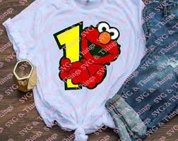 Hi sam, i am planning my son's 1st birthday part with a sesame street theme. Elmo Birthday Svg Etsy