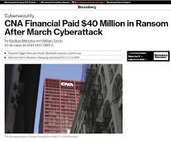 The report comes weeks after colonial pipeline paid its ransomware hackers $4.4 million. Major Insurer Pays Millions Of Dollars After Severe Ransomware Attack