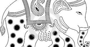 Indian Elephant Clipart Google Search Indian Elephant Drawing Indian Elephant Art Indian Elephant