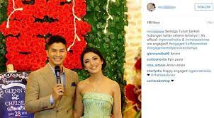 Maybe you would like to learn more about one of these? Ucapan Manis Melly Goeslaw Di Hari Tunangan Glenn Chelsea Showbiz Liputan6 Com