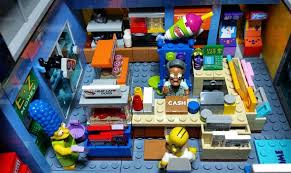 Kentvin Bong On Instagram Lego 71016 Kwik E Mart Interior Lego Legostagram Legophotography Simps Lego Simpsons Stop Motion Interior Design Website