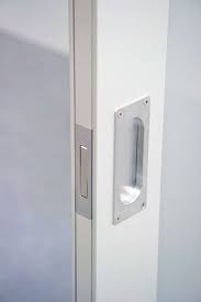 Ceiling flush mount sliding pocket door hardware kit. Louey Flush Side Pull For Pocket Doors