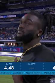 Denzel Burke runs official 4.48-second 40-yard dash at 2025 combine