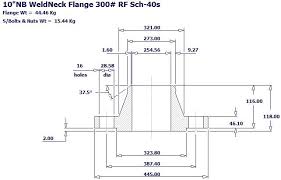 Asme B16 5 A182 F304l Welding Neck Flange Rf 10 S 40s Cl600