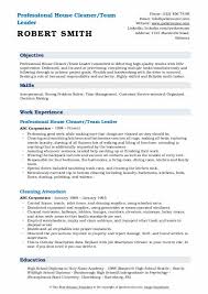 Avoid hiring a resume writing service with our free resume building tool. House Cleaner Resume Samples Qwikresume