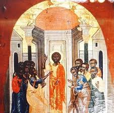 The Earliest Image Of Jesus Kept In The Coptic Museum In Egypt The Image Of A White Blue Eyed Jesus I Jesus Images Jesus Painting Pictures Of Jesus Christ