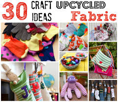 I had been planning this craft for a while, and my husband was out of town, so it seemed like a good. Upcycled Fabric Craft Ideas Red Ted Art Make Crafting With Kids Easy Fun