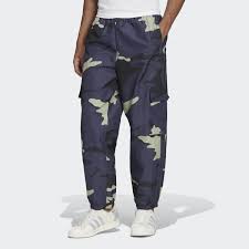 Quần Adidas Nam Chính Hãng - Graphics Camo Nylon Trousers - Xanh |  JapanSport HF4883