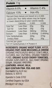 A modernized brandmark adds an organic, human quality while maintaining a playful nature, important to the category. Thin Crust Margherita Pizza Aldi