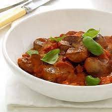 Kidneys In Fresh Tomato Sauce Recipe Lamb Kidney Recipe Fresh Tomato Sauce Fresh Tomato Sauce Recipe
