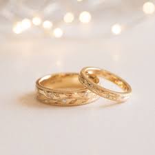 Matching Wedding Rings Engraved Wedding Rings Matching Wedding Rings Mens Wedding Rings Gold