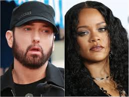 Three songs from his catalogue are approaching the. Eminem Opens Up About Controversial Rihanna Lyrics After Apologising On New Album I Said It Cause It Rhymed The Independent