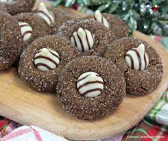 This is my favorite gingerbread cookies recipe and it's also loved by millions. Gingerbread Kiss Cookies Kitchen Fun With My 3 Sons