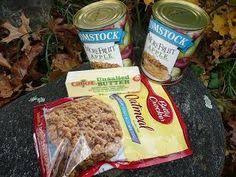 Easy Apple Crisp 16 Oz Package Of Oatmeal Cookie Mix 1 Stick Butter Melted 2 21 Oz Cans Apple Pie Fi Dutch Oven Desserts Campfire Food Apple Crisp Easy