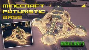 Minecraft modern minecraft stuff minecraft survival minecraft architecture zombies buildings. Minecraft Futuristic Base Futuristic Base Build Timelapse Futuristic World Download 1 16 Youtube