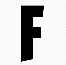 Resize by dragging this corner. Hd Black F Fortnite Logo Letter Png Citypng