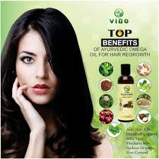 Buy VIDO Ayurvedic Omega Hair Oil 100 ml Online at Low Prices in India