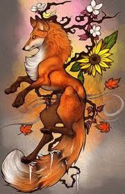 4 Seasons Fox By Whitespiritwolf On Deviantart Fox Art Fox Tattoo Fox Drawing