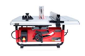 General International 10 Benchtop Portable Contractor Table Saw Ts4003 Red Powder Coat Benchtop Table Saw Portable Table Saw Best Table Saw