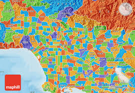 Political Map Of Zip Code 90033