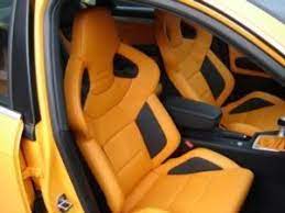 Audi Rs4 Orange And Black Interior Seats Door Panels Interior Black Interior Audi