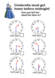 telling the time to o clock half past teaching resources