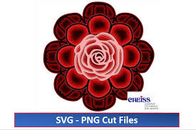 Download 3d Flower Rose Mandala Flower Rose Svg 1174006 Cut Files Design Bundles