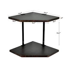 Check spelling or type a new query. Furniture 2 Tier Corner Floating Shelve Espresso Bookcases Shelving Storage