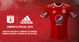 América de cali vs paranaense horarios. Camiseta Adidas De America De Cali 2018 Todo Sobre Camisetas