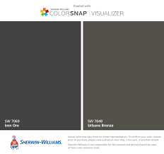 I Found These Colors With Colorsnap Visualizer For Iphone By Sherwin Williams Iron Ore Sw 7069 Urba Painted Interior Doors House Paint Exterior Door Color