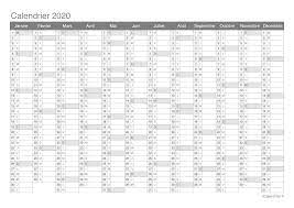 Planning semaine du 10 au 14 août. Calendrier 2020 A Imprimer Pdf Et Excel Icalendrier