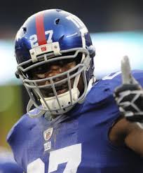 Brandon jacobs hits as hard as a running bull and is bigger than bo jackson 1. C9dc1hytfhi6um