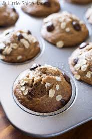 Healthy Chocolate Chip Banana Muffins Little Spice Jar Banana Chocolate Chip Muffins Banana Muffins Healthy Chocolate