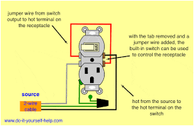 Usually black in color) wired directly to the motor. Light Switch Wiring Diagrams Do It Yourself Help Com