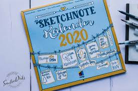 Der Sketchnote Kalender 2020 Ist Da Sandra Dirks Sketchnotes encourage creativity and visual thinking and learning. sandra dirks