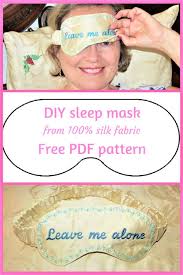 Free kitty sleep mask pdf sewing pattern. Diy Sleep Mask