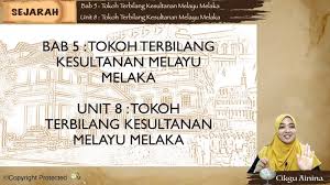 Soalan zaman air batu terengganu p. Tema 05 Tokoh Terbilang Kesultanan Melayu Melaka Jom Tuisyen