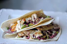 It's tough to beat fried fish drenched in a chipotle crema s. Grilled Fish Soft Tacos With Baja Cream Sauce