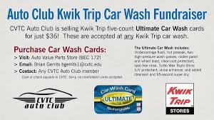 We just need to make sure we have the correct data for your datatracker account. Cvtc On Twitter Cvtc Auto Club Is Selling Kwik Trip Five Count Ultimate Car Wash Cards For Just 36 Get Yours Today In Bec 172