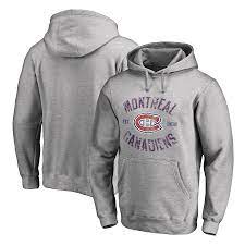 Be sure to check out our selection of montreal canadiens hats. Men S Montreal Canadiens Ash Heritage Pullover Hoodie