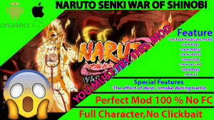 Versi terbaru untuk android gratis. Shinobi War Senki Naruto Senki Mod By Last Memory