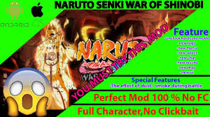 Ada banyak fitur menarik dalam game jenis ini. Naruto Senki War Of Shinobi By Exa Septiko Apk Hd Mod By Tutorialproduction