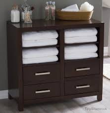 Bathroom Furniture Storage Floor Cabinet Bath Linen Chest Shelves Drawers Brown Bathroom Furniture Storage Bathroom Storage Cabinet Bathroom Furniture