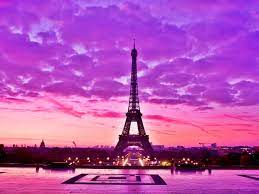 Photo eiffel tower paris france free and without registration. Purple Paris Wallpapers Top Free Purple Paris Backgrounds Wallpaperaccess