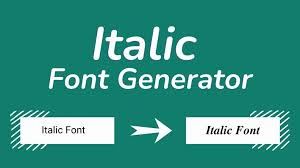 The aesthetics text generator is an extremely useful text creator, it converts normal fonts to an aesthetics text style. Italic Font Generator ðªððð ð°ððððð ð­ððð ðªððð ððð ð·ðððð