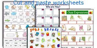 These cut and paste worksheets were designed to help your preschooler identify words that begin with different letters of the alphabet. Cut And Paste Worksheets