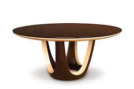 Furniture By Dakota Jackson De Sousa Hughes Round Dining Table Contemporary Round Dining Table Furniture Dining Table