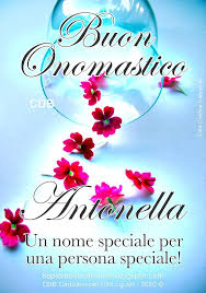 Cdb Cartoline Per Tutti I Gusti Cartolina Buon Onomastico Antonella Un Nom Buon Onomastico Auguri Di Buon Compleanno Onomastico