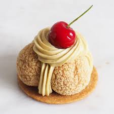 Excellent Saint Honore Pistache Et Griotte Claire Damon Pastry Desserts Organic Wine Eat