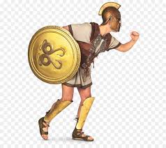 $149.0 round greek trojan warrior shield sca larp wooden painting shield knight armor. Army Cartoon